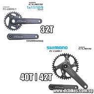 Shimano 32T | 40T | 42T CUES U6000 Series 9 | 10 | 11 Speed Crank