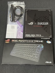 行貨有保ROG 夜魔 AZOTH Extreme 雪軸 送 Delta S初號機限定耳機
