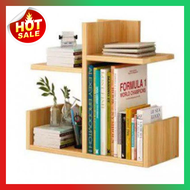 Sturdy Wooden Table Top Book Rack Book Shelf - TM