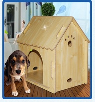 Indoor And Outdoor Dog Kennel Wooden Dog House Cat Nest Dog Cage Pet Bed Dog Kennel Pet Room Dog House Delivery Room Get