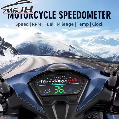 Motorcycle LED Speed Gauge Fuel Gauge Tachometer Clock Motor Dashboard For Honda Vario 125 LED Vario
