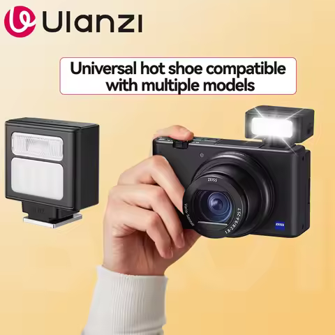 Ulanzi SL01 Flash Camera Photography Wireless Transmission GN8 6500K for Canon Nikon Sony Fuji Olymp