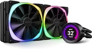 NZXT Kraken Z63 RGB 280mm - RL-KRZ63-R1 - AIO RGB CPU Liquid Cooler - Customizable LCD Display - Improved Pump - Powered by CAM V4 - RGB Connector - AER RGB 2 140mm Radiator Fans (2 Included),Black