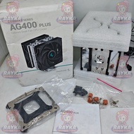 Deepcool AG400 PLUS DUAL FAN ARGB HSF Heatsink CPU