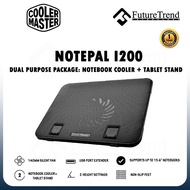 Cooler Master NOTEPAL I200 (R9-NBC-I2HK-GP) Dual Purpose Package: Notebook Cooler + Tablet Stand / U