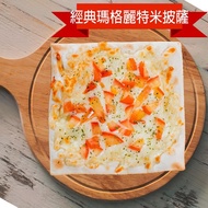 【冷凍店取-披薩市】薄皮5吋經典瑪格麗特米披薩(90g±4.5%)