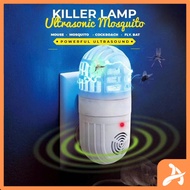 [2IN1] ALAT PENGHALAU PEMBUNUH TIKUS/NYAMUK/SERANGGA/LIPAS/CICAK ELEKTRIK/ULTRASONIC BERKESAN PEST R