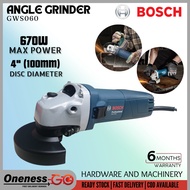 BOSCH ANGLE GRINDER GWS060 BOSCH ANGLE GRINDER GWS060