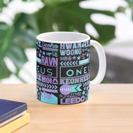 ONEUS COLLAGE Glass Mug