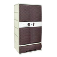 Zooey Lucky Rattan Cabinet 1 Drawer -2009-LR1