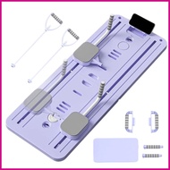 Pilates Board Pilates Machine Abdominal Board for Home Multi-Purpose Portable with Bands Core Traine