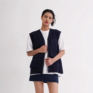 Amigos de Nimes - Bloomer Vest Navy - Vest