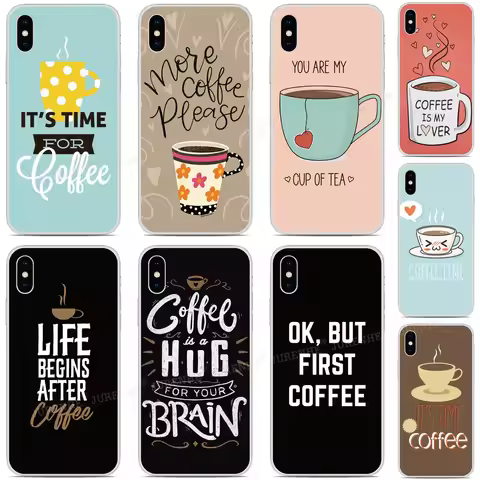 Tea Coffee Case For UMIDIGI G100 G9A G9C G9T G9 G6 5G Note 90 90C 90A G3 G5 A16 A15 A13 Pro Max Noth