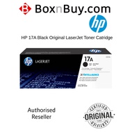HP 17A BLACK ORIGINAL LASERJET TONER CATRIDGE