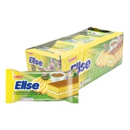 เอลเซ่ เลเยอร์เค้ก กลิ่นกล้วยหอมสอดไส้ครีม 15 ก. 24 ชิ้น