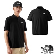 [The North Face] Male UPF Moisture Wicking Sunscreen POLO Shirt 87W2-JK3 Universe Black