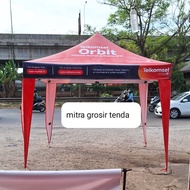 tenda lipat 3x3 premium branding