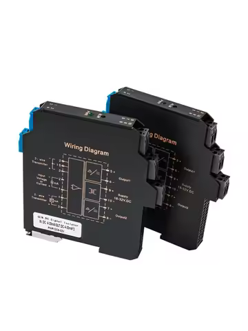 0-10V 0-5V Input Analog Signal Converter 4-20mA 0-20mA 0-10V 0-5V Output 1 In 2 Out Ultra-Thin Signa