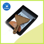 [neochef] Rectangular Tamagoyaki Pan + Wooden Spatula, 30cm, 1pc / Korean Tamagoyaki Pan / Wooden Sp