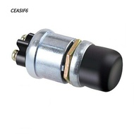 CEASIF6 Push Button Switch, Waterproof 50A 12V, Car Boat Track Switch Start Starter Push Button Horn