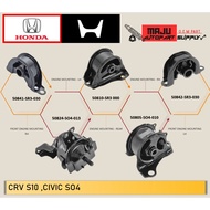 (HONDA) CRV S10 ,CIVIC SO4 - ENGINE MOUNTING SET