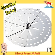 【Direct from Japan】Nagao Tsubame Sanjo Drop lid R free size up to 23cm Stainless steel Made in Japan