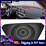 soyoung Aluminum Alloy Black Console Dashboard Speaker Cover Trim Fits for 3 series G20 G28 2020