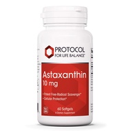 Protocol Astaxanthin 10mg Softgels - Supports Cellular Health* - Carotenoid Astaxanthin Supplements