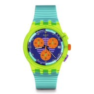 นาฬิกา Swatch Chronograph SWATCH NEON WAVE SUSJ404