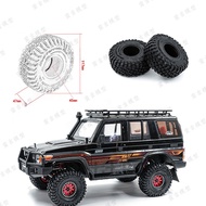 1.9 Inch 117mm Rubber Tire Rock Crawler Tyre For RC Car TRX4 TRX6 SCX10 D90 TK300 CC01 YIKONG 4102 4