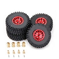 【FURONGHUA】ยางชิ้นล้อ4ล้อที่ทนทานพร้อมข้อต่อเสริมสำหรับ Traxxas สำหรับ TRX4M