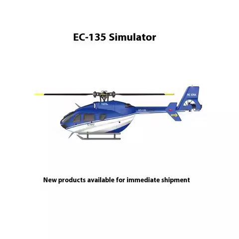 EC135 resembles a real helicopter C187 four channel remote-controlled model armed helicopter simulat
