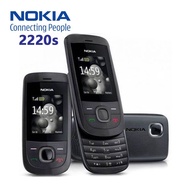 Chính Hãng Cho Nokia 2220S Điện Thoại Di Động Trượt GSM 1.8 Inch Máy Nghe Nhạc MP4 Điện Thoại Di Độn