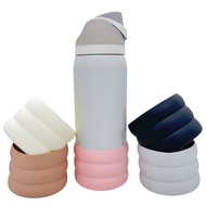 Sipjoy Puffy Silicone Boot Fits Owala 24oz 32oz 40oz Boot Protective Sleeve Bottom Bumper