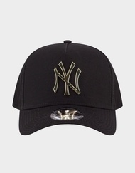Topi New Era 9Forty New York Yankees Mlb Metal Gold Cap Original 100%