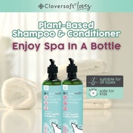 ❤️Cloversoft Loves Soft and Smooth Tranquility Plant Based Shampoo and Conditioner [500ml]