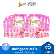 [ยกลัง] Fineline ไฟน์ไลน์ ผลิตภัณฑ์ซักผ้า พลัส ซันนี่ พิ้งค์ 1250 มล. x6 สีชมพู ไร้กลิ่นอับชื้น ในทุ