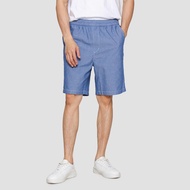 Suko Relax Chambray Celana Pendek Pria 122346346