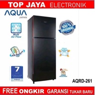 KULKAS AQUA 2 PINTU TANPA BUNGA ES