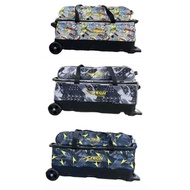 Bowling Bag - XTECH- 3 BALL HANDLE SLIM - COMIC WOW/ TRI STAR / YELLOW ARROW - X Proshop - X Pro Sho