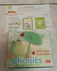 二手近新 英語 啟蒙 KidsRead 點讀  魔法自然發音卡 遊戲卡