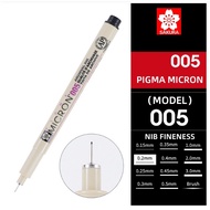 Sakura Pigma Micron 005 / Water-Based Pigment Pen / Fine Line Pen
