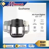 ECOHOME Air Fryer Transparent & Dehydrator 8in1 Function 4.5 Ltr