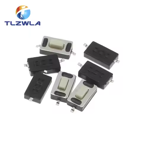 100pcs 3*6*2.5mm Light touch switch patch 2 feet micro Button switch two feet 3x6x2.5mm Touch switch