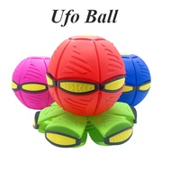 Mainan Bola injak Ufo Berlampu /Ufo Ball Magic / Sepak Bola ufo /Magic Flat Ball LED