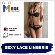 Sexy Hot Black / White Lace Lingerie Couples Adult Games Role Play Cosplay Costume LG-5