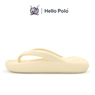 Hello Polo รองเท้าแตะคีบ รองเท้าแตะผู้หญิง รองเท้าอุ้งเท้าแมว รองเท้านิ่มเหมือนเหยียบอึ ส้นหนา 4 ซม กันลื่น นุ่มใส่สบาย เบาสบาย แฟชั่นฤดูร้อน HP8022