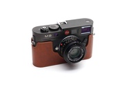 Leica M8 Case, BolinUS Handmade Genuine Real Leather Half Camera Case Bag Cover for Leica M8 M9 M9P