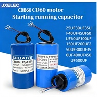 cd60 motor starting capacitor single phase water pump capacitor 450v cbb60 Motor running capacitor