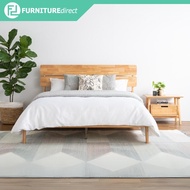 Furniture Direct SHANYA Full Solid Queen Size Bed-katil kayu murah